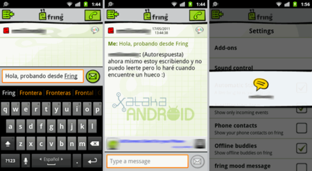 Fring, programas para chatear