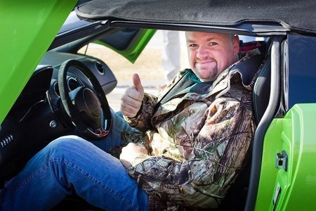 David Dopp y su Lamborghini Murciélago