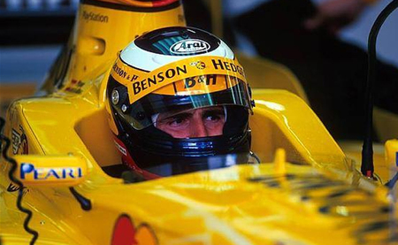 Pedro de la Rosa test Jordan 1999