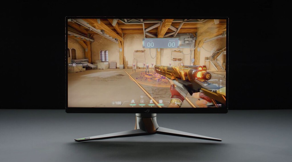 Nvidia creó el primer monitor de 27 pulgadas con resolución 1440p y 360 Hz que se “convierte” en una pantalla de 25 pulgadas a 1080p