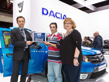 Dacia alcanza los 3.000.000 vehículos vendidos entre 2004 y 2014