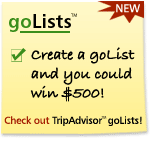 goLists, recomendaciones y listas de viajes