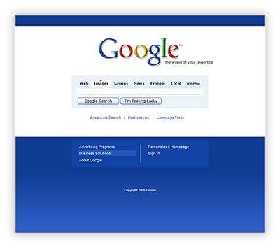 ¿Rediseñarías la página inicial de Google?