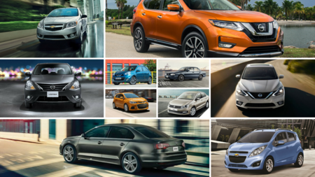 Te damos dos alternativas a cada uno de los diez autos más vendidos en México en 2016