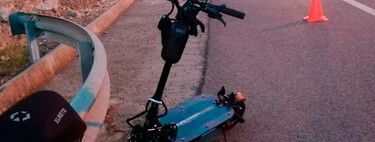 Un hombre ha sido detenido por circular con su patinete eléctrico por una carretera nacional a 80 km/h y sin licencia 