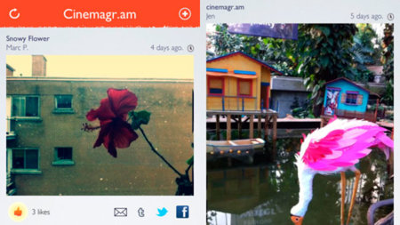 Cinemagram te permite crear atractivas imágenes con un toque de movimiento
