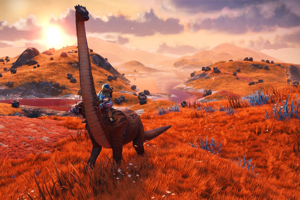 No Man's Sky en dispositivos móviles