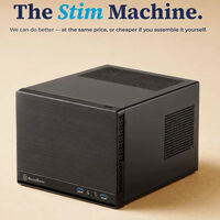 La Stim Machine es real. No es un error, una tienda francesa se ríe de Valve y lanza por el mismo precio un PC consolizado que dará que hablar 