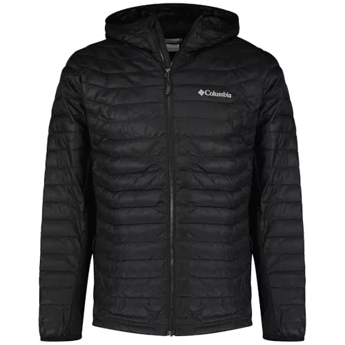 Columbia Chaqueta híbrida con capucha Powder Pass para Hombre
