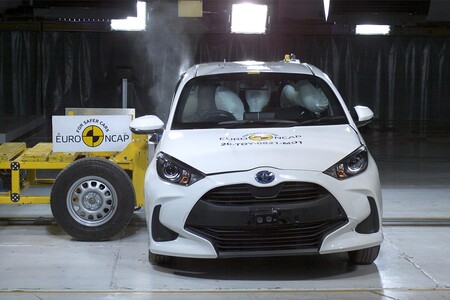 El Toyota Yaris estrena la primera ronda de pruebas del año de Euro NCAP, y lo hace con todas las estrellas