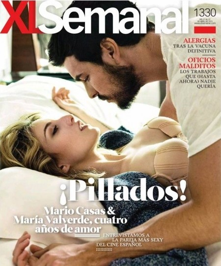 Mario Casas y María Valverde promocionan 'La mula' a golpe de portada calentorra