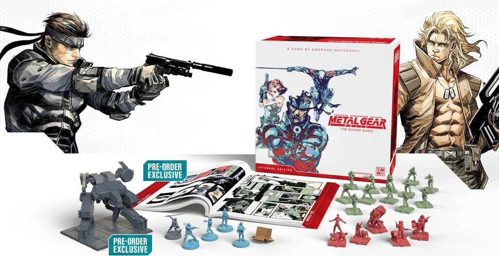 Metal Gear Solid no solo regresa en versión virtual: Konami recupera el juego de mesa cancelado basado en Shadow Moses Metal Gear Solid no solo regresa en versión virtual: Konami recupera el juego de mesa cancelado basado en Shadow Moses