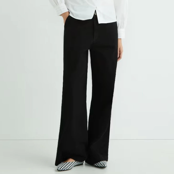 Unit Pantalon mujer sarga ancho