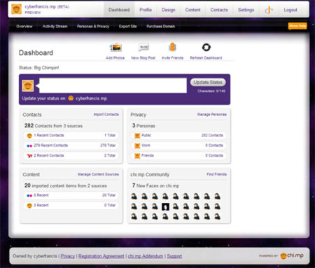 Chi.mp, gestiona mejor tu identidad en Internet
