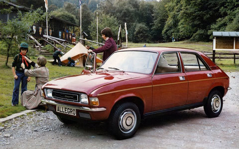 Austin Allegro es British publicidad de estilo vintage y retro REPRO Letrero De Metal