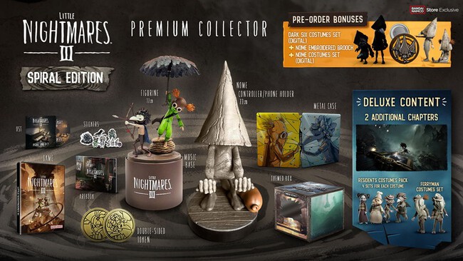 Todas las ediciones de Little Nightmares 3, qué trae cada una y