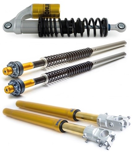 Suspensiones Öhlins para Triumph Scrambler, Bonneville y Thruxton
