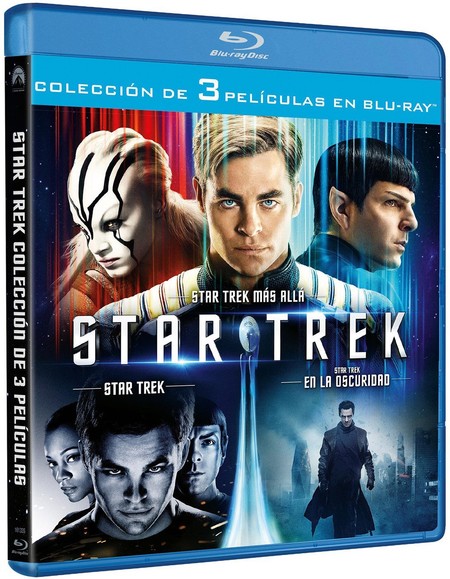 Trilogía Star Trek, en Blu-ray, por 23,88 euros en Amazon