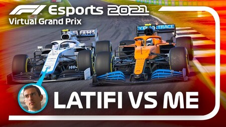 Latifi Norris F1 Virtual 2021