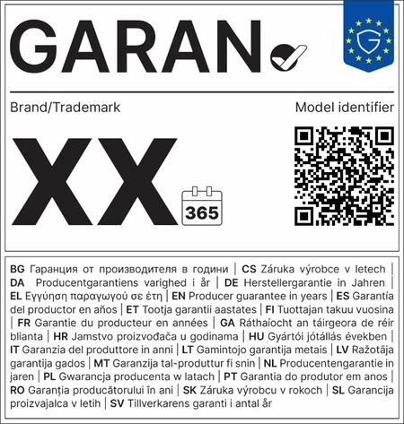 Etiqueta Garan