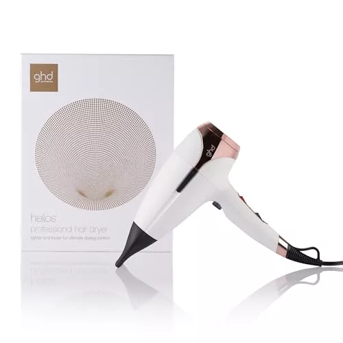 ghd Helios - Secador de Pelo Profesional, Ligero, Secado Rápido, Máximo Control del Peinado - Para Todo Tipo de Cabello - (Enchufe Europeo)