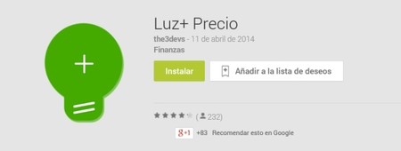 Luz + Precio: App para ayudarnos a ahorrar en el complicado mundo de las ´tarifas eléctricas`