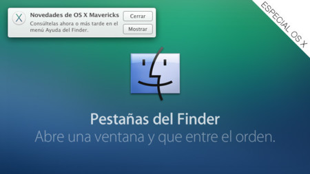 Pestañas y etiquetas en Finder, novedades de OS X Mavericks