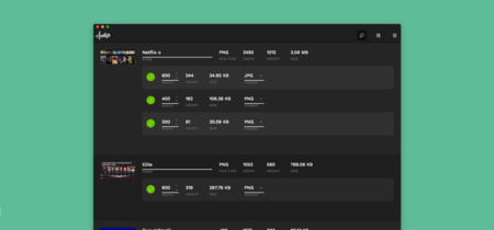 Assetizr, redimensiona imágenes por lotes gratis en macOS y en Windows 10 