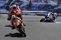 MotoGP Estados Unidos 2010: El Repsol Honda, una de cal y otro en la arena