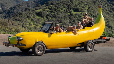 Coche Platano Gigante Detenido Multa