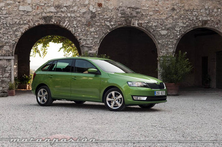 Škoda Spaceback, presentación y prueba en Verona