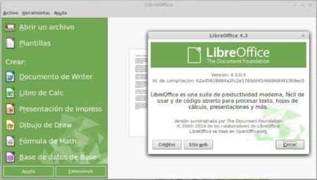 LibreOffice 4.3 debuta con mejor soporte de formatos y muchas pequeñas mejoras