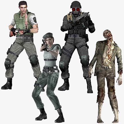 Resident Evil: figuras conmemorativas por su décimo aniversario