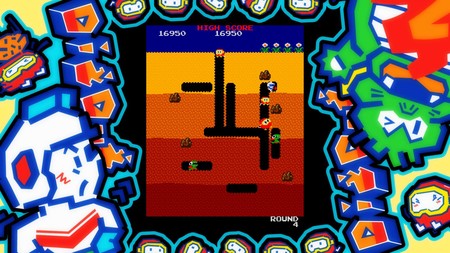Retroanálisis de Dig Dug, un clásico de Namco muy profundo donde inflamos enemigos hasta hacerlos estallar
