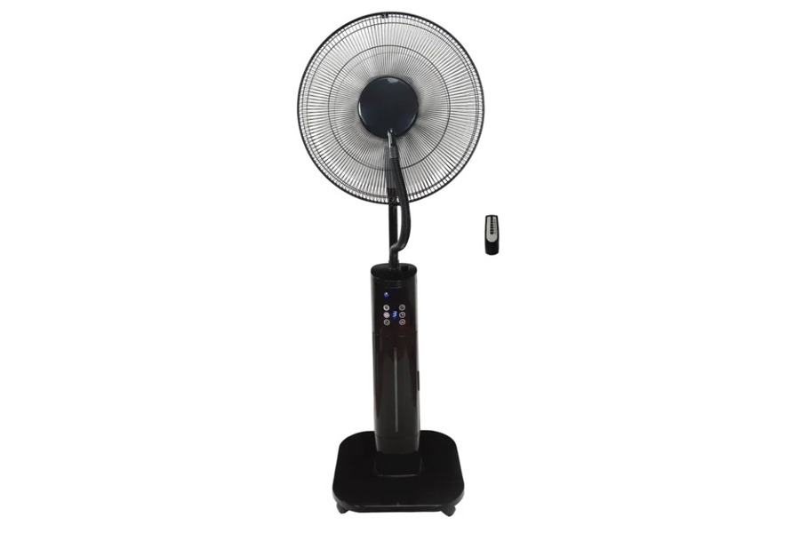 Ventilador nebulizador con agua EQUATION Milton4 de 70w negro AC