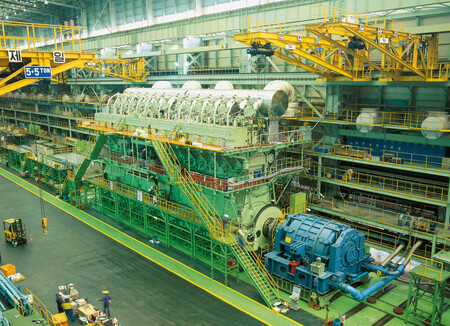 El motor diésel más potente del mundo se llama Wärtsilä RT-flex96C y es una inmensa mole de 80.080 kW y 7,6 millones de Nm