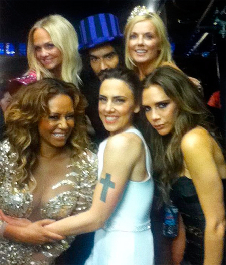 Los JJOO unen, o sino que se lo digan a Russell Brand y Geri Halliwell