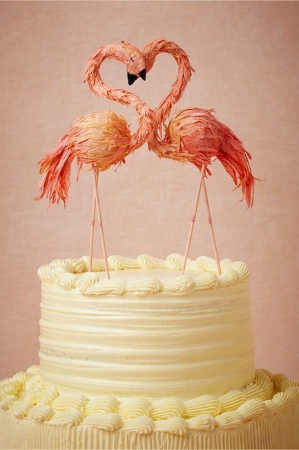 toppers flamingos