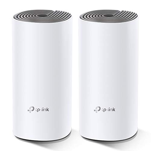 TP-Link Deco E4(Paquete de 2) - Wi-Fi Mesh de doble banda AC1200