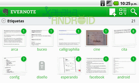 evernote scannable para android