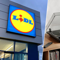 Hoy en Lidl (y casi a mitad de precio) este tocadiscos Sharp con estilo retro, Bluetooth 5.4 y mando a distancia 