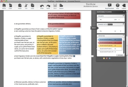 TextFlow, documentos colaborativos mediante AIR