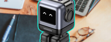 Amazon tiene a precio de remate el cargador de 65W más curioso de UGREEN: el robot que se pone feliz 