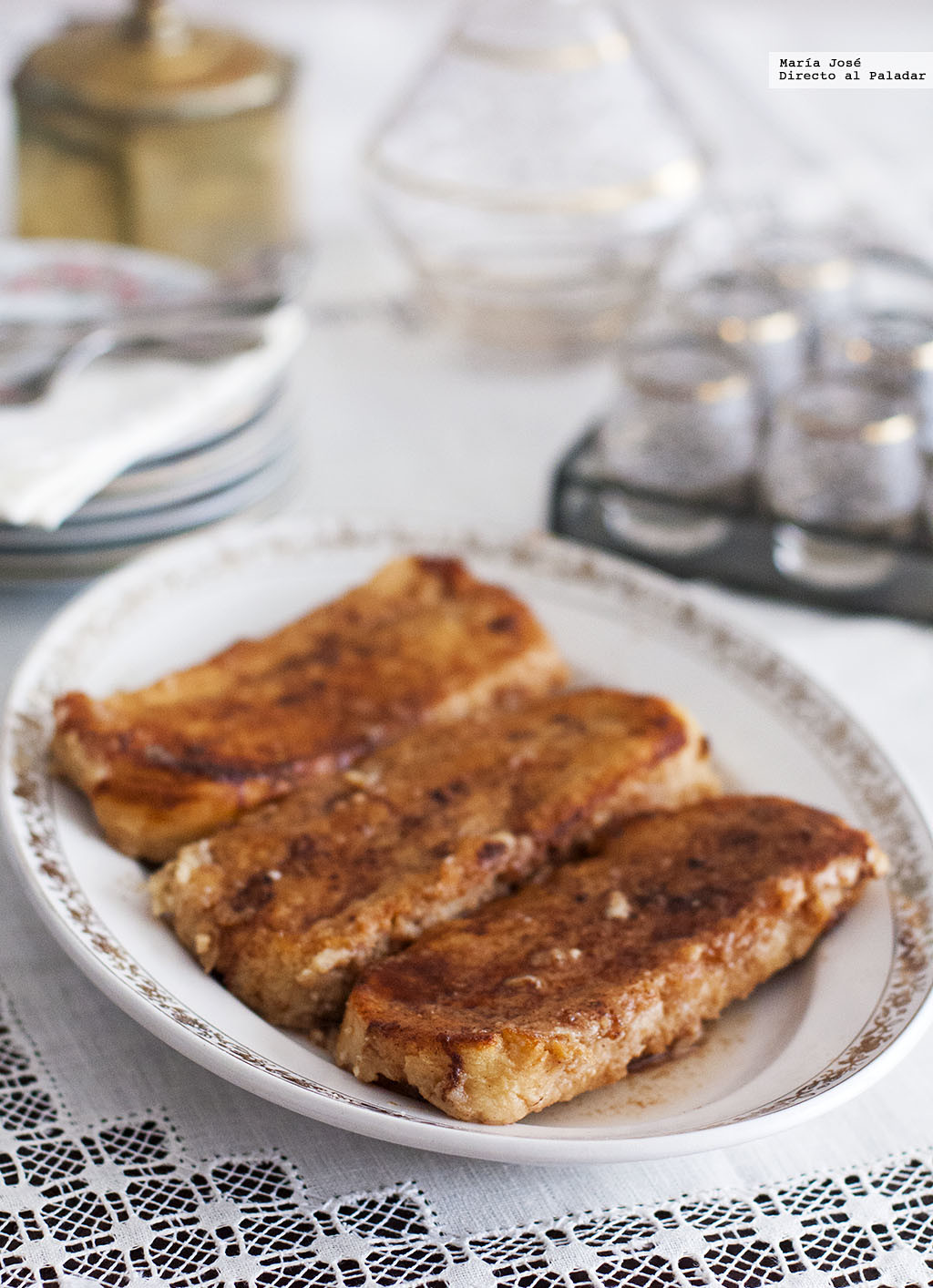 Torrijas al horno: receta de Semana Santa