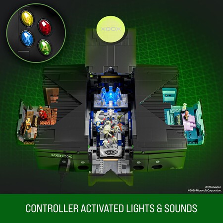 Mega Construx Xbox 25 Anos Consola