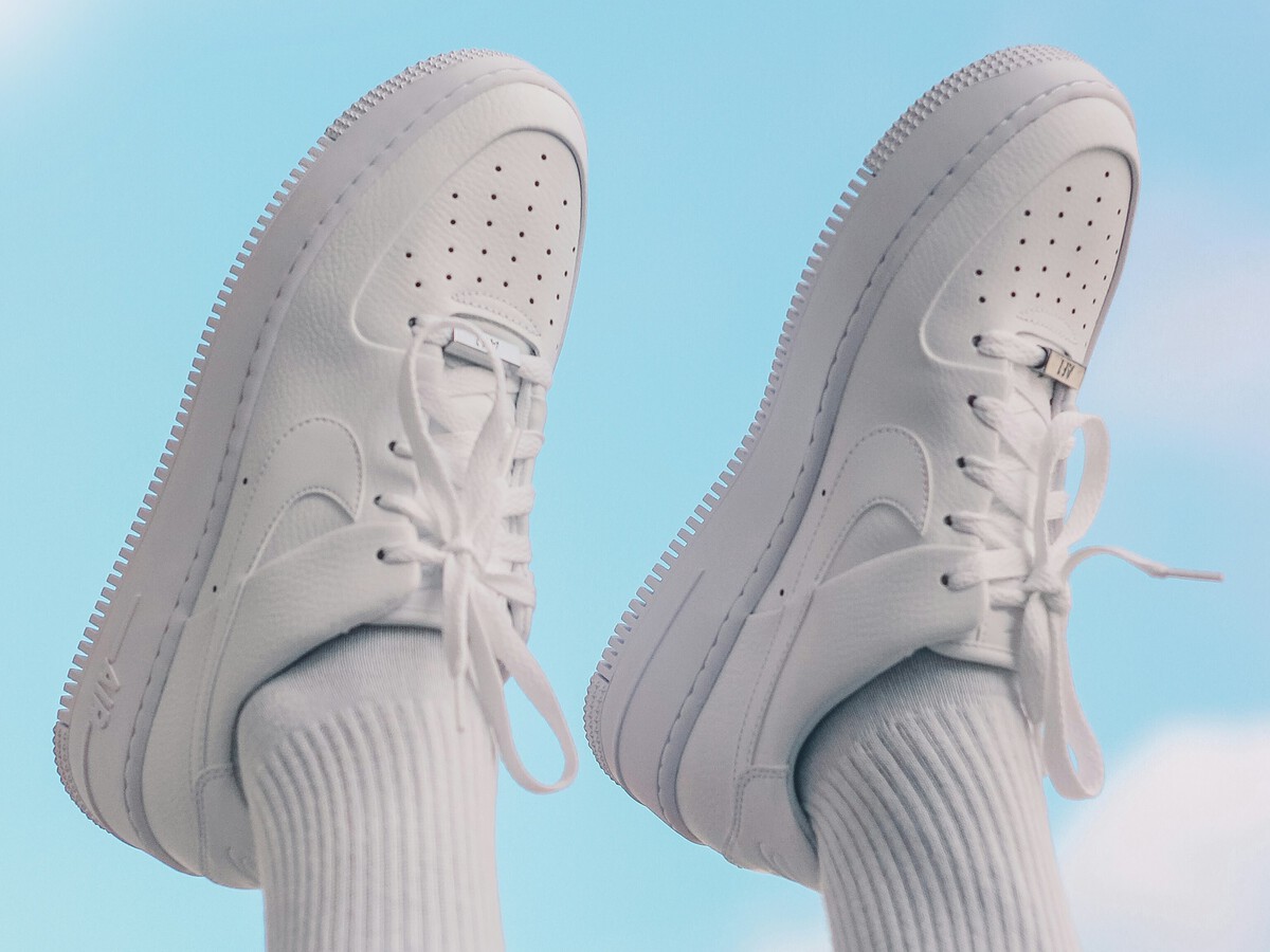 como limpiar air force 1 negras