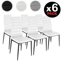 Pack de 6 sillas modernas por sólo 75,95 euros (12,66€ unidad) en Ebay y con envío gratuito