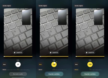 Audio de tus vídeos