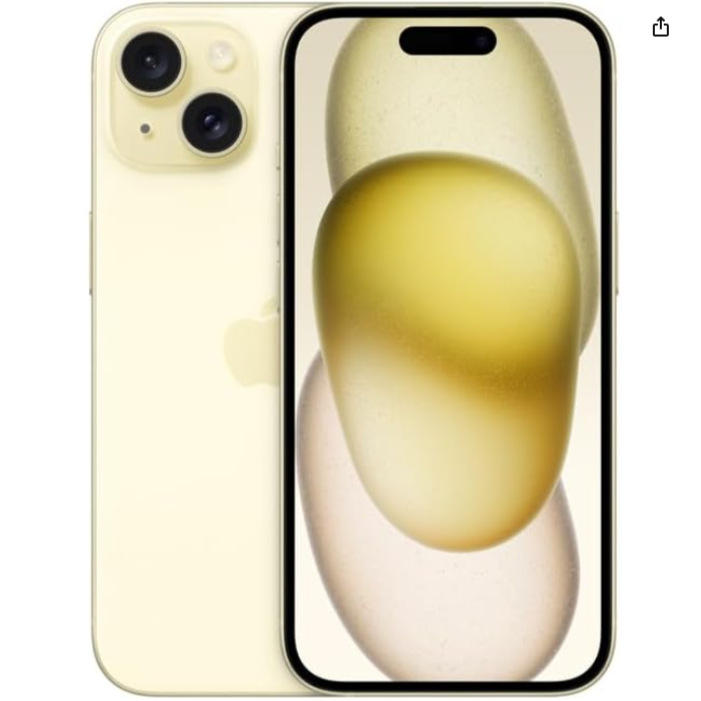 Apple iPhone 15 (128 GB) — Amarelo
