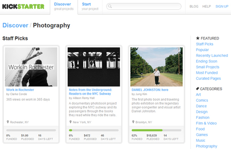 El Crowdfunding: una lanzadera para proyectos fotográficos